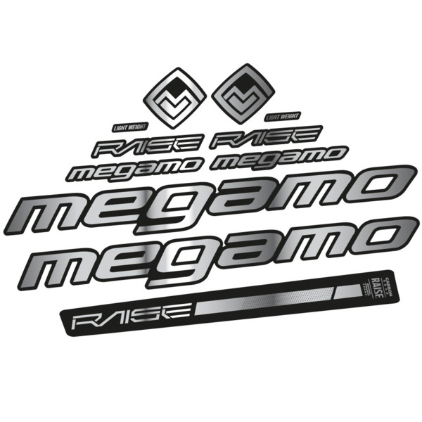 Megamo Raise 10 2020 Pegatinas en vinilo adhesivo Cuadro (16)