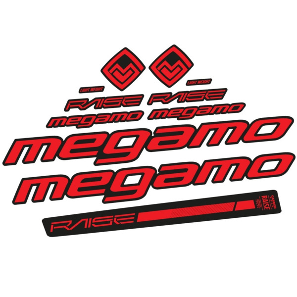 Megamo Raise 10 2020 Pegatinas en vinilo adhesivo Cuadro (19)