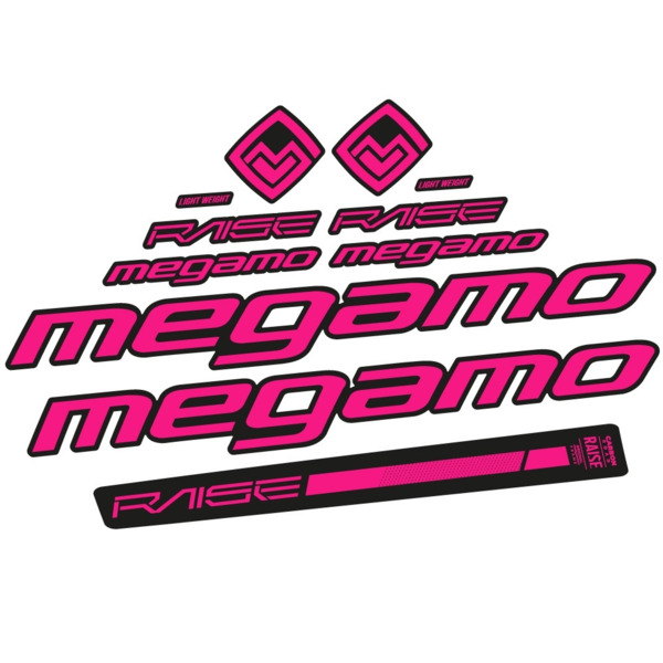 Megamo Raise 10 2020 Pegatinas en vinilo adhesivo Cuadro (21)