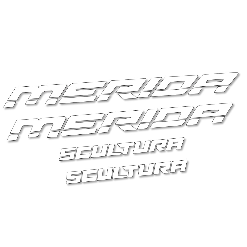 Mérida Scultura Pegatinas en vinilo adhesivo Cuadro (6)