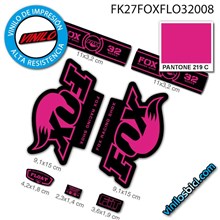 Fox Float 32 vinilos