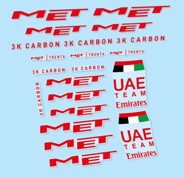 MET Trenta 3K Carbon UAE Pegatinas en vinilo adhesivo Casco (2)