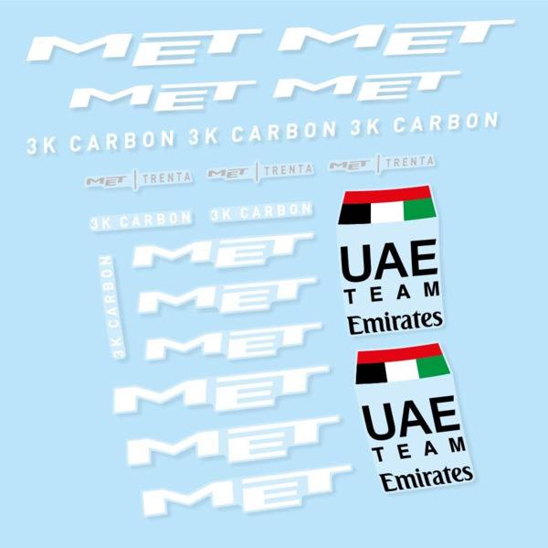 MET Trenta 3K Carbon UAE Pegatinas en vinilo adhesivo Casco (1)