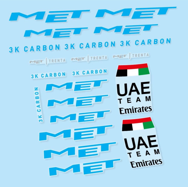 MET Trenta 3K Carbon UAE Pegatinas en vinilo adhesivo Casco (4)