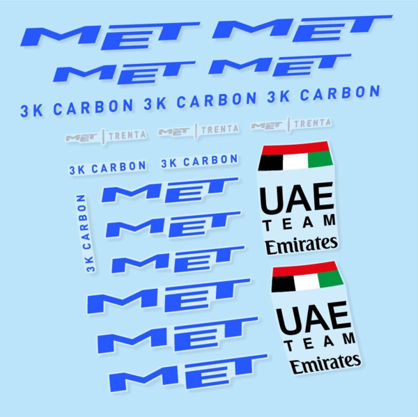 MET Trenta 3K Carbon UAE Pegatinas en vinilo adhesivo Casco (5)