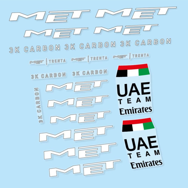 MET Trenta 3K Carbon UAE Pegatinas en vinilo adhesivo Casco (6)