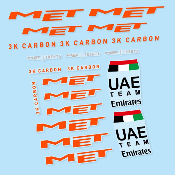 MET Trenta 3K Carbon UAE Pegatinas en vinilo adhesivo Casco (10)