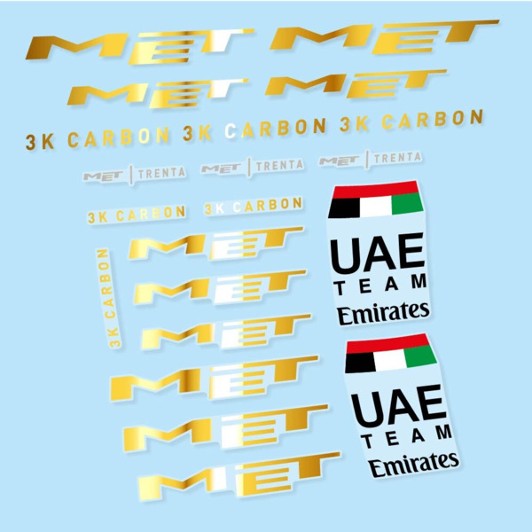 MET Trenta 3K Carbon UAE Pegatinas en vinilo adhesivo Casco (14)