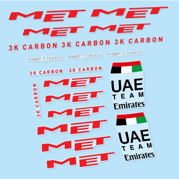 MET Trenta 3K Carbon UAE Pegatinas en vinilo adhesivo Casco (19)
