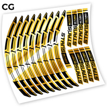 Notubes ZTR Crest MK3 2018 pegatinas en vinilo adhesivo llantas