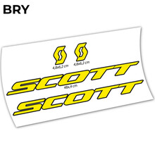 Pegatinas Scott Adict RC 2021 en vinilo adhesivo Cuadro