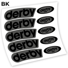 Derbi Carbon AM Pegatinas en vinilo adhesivo llantas