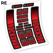 Rock Shox Judy 2021 Pegatinas en vinilo adhesivo horquilla
