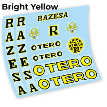 Razesa Otero Pegatinas en vinilo adhesivo bici clásica