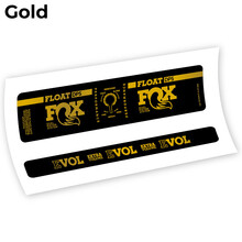 Pegatinas en vinilo adhesivo compatibles con Fox Float DPS Performance 2019, 2020 y 2021 – Adhesivos resistentes amortiguador