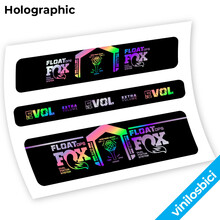 Fox DPS Elite 2021 Pegatinas en vinilo adhesivo amortiguador