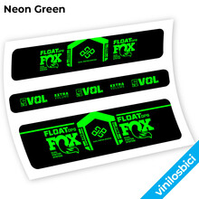 Fox DPS Performance Elite 2021 Remote Pegatinas en vinilo adhesivo amortiguador