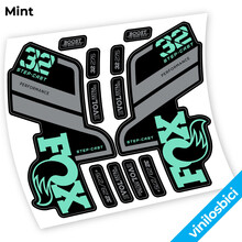 Fox 32 SC Performance Step Cast 2021 Pegatinas en vinilo adhesivo horquilla