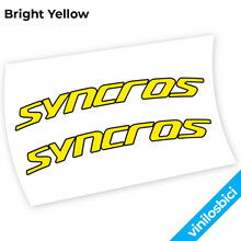 Syncross Fraser IC SL Pegatinas en vinilo adhesivo Manillar