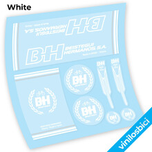 BH Pegatinas en vinilo adhesivo bici clásica