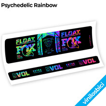 Fox Float DPS Factory 3Pos 2021 Pegatinas en vinilo adhesivo Amortiguador