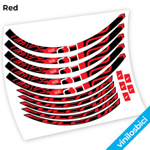 Fulcrum Racing 5 Pegatinas en vinilo adhesivo llanta