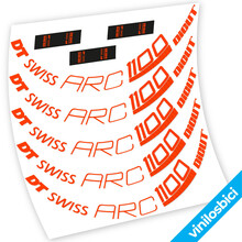 DT Swiss ARC 1100 Dicut 80 Pegatinas en vinilo adhesivo llanta
