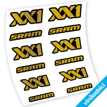 Sram Pegatinas en vinilo adhesivo cambio de marcha