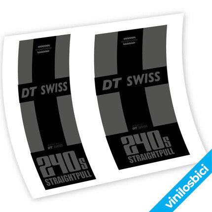 ▷▷🥇Pegatinas DT Swiss 240 Straightpull para buje en vinilo 🥇 ✅