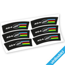 Zipp 404 Pegatinas en vinilo adhesivo llanta