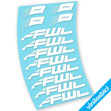 FastForward Disc Pegatinas en vinilo adhesivo llanta lenticular