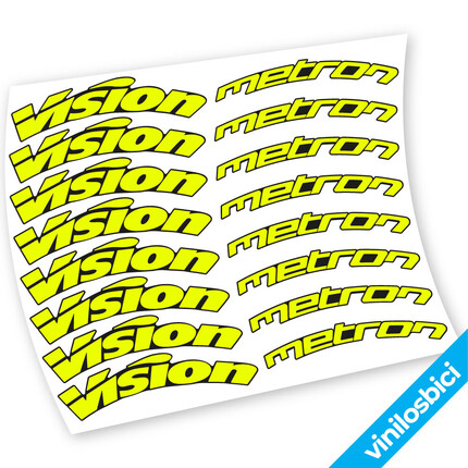 ▷▷🥇Pegatinas Vision Metron 55 para llantas en vinilo 🥇 ✅