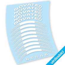 Novatec R3 Disc Pegatinas en vinilo adhesivo llanta