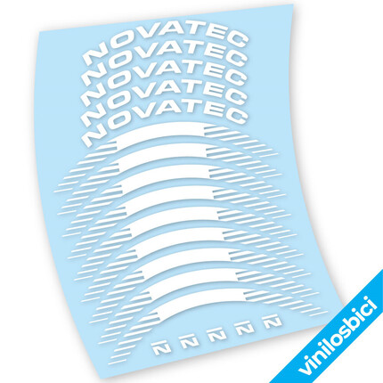 ▷▷🥇Pegatinas Novatec R3 Disc para llanta en vinilo 🥇 ✅