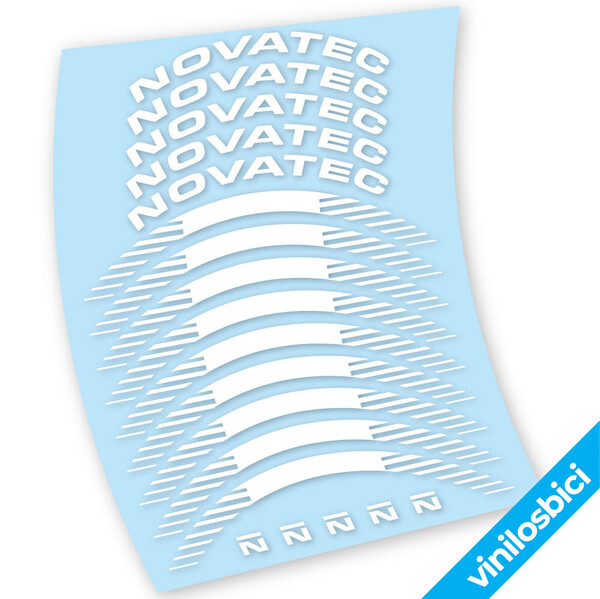 Novatec R3 Disc Pegatinas en vinilo adhesivo llanta
