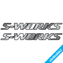 Pegatinas en vinilo adhesivo compatibles con cuadro S-Works
