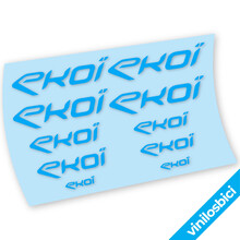 Ekoi Pegatinas en vinilo adhesivo Casco