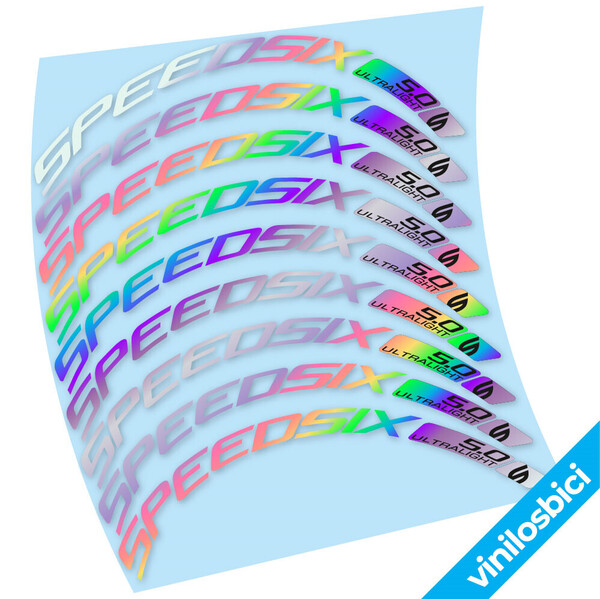 Speedsix Ultralight 5.0 Pegatinas en vinilo adhesivo llanta