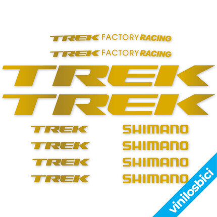 ▷▷🥇Pegatinas Trek Factory Racing Team para cuadro en vinilo 🥇 ✅