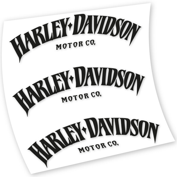 Harley Davidson Pegatinas en vinilo adhesivo Moto