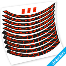 Fulcrum Racing 6 Pegatinas en vinilo adhesivo llanta