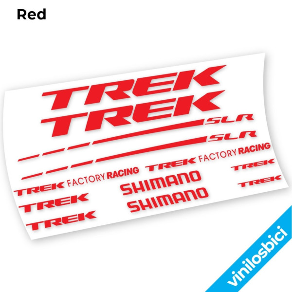 Trek Factory Racing Team Pegatinas en vinilo adhesivo Cuadro (20)