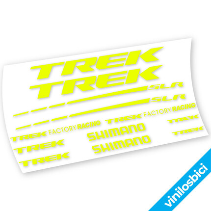 ▷▷🥇Pegatinas Trek Factory Racing Team para cuadro en vinilo 🥇 ✅