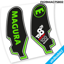 Magura TS8 Pegatinas en vinilo adhesivo Horquilla