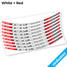 DT Swiss RR465 Pegatinas en vinilo adhesivo llantas carretera