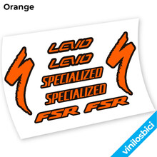 Pegatinas en vinilo adhesivo compatibles con cuadro Specialized Levo
