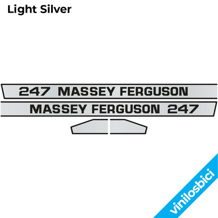 ▷▷🥇Pegatinas Massey Ferguson 247 para tractor en vinilo 🥇 ✅