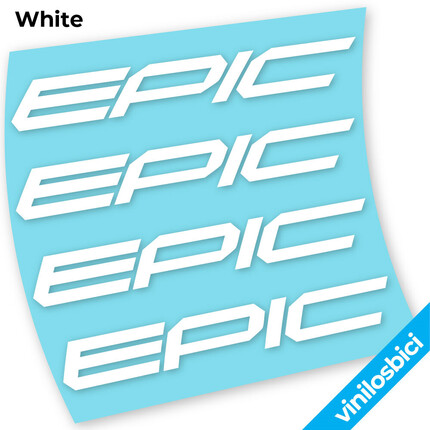 ▷▷🥇Pegatinas Specialized Epic para cuadro en vinilo 🥇 ✅