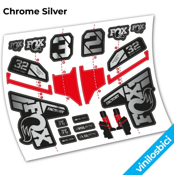  (Chrome Silver (Plata Cromado Espejo))