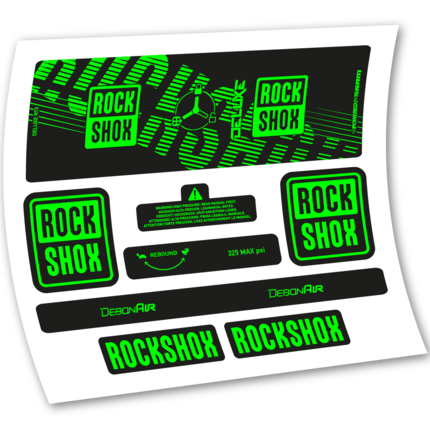 ▷▷🥇Pegatinas para Amortiguador Rock Shox Deluxe RT3 2020 en vinilo 🥇 ✅